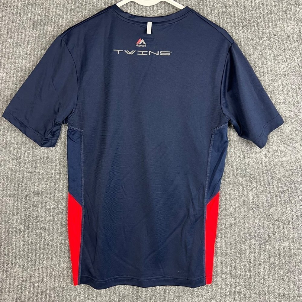 NWT NEW $55 Twins Baseball Shirt Cool‎ Base Majestic Men’s size S - Picture 3 of 8